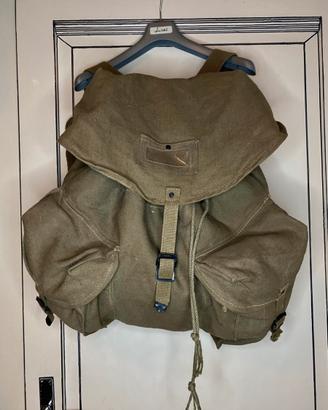 Zaino militare esercito italiano vintage 70/80