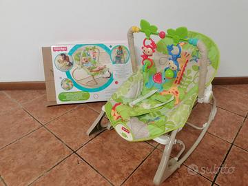 seggiolino sdraietta fisher-price
