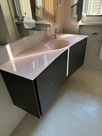 Mobile Bagno Novello in vetro