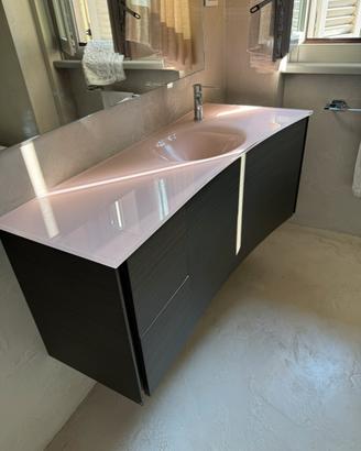Mobile Bagno Novello in vetro