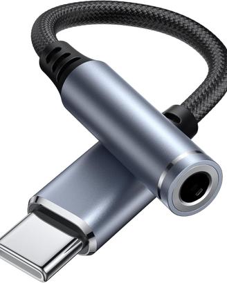 Adattatore USB C a Jack 3.5mm Amzpas