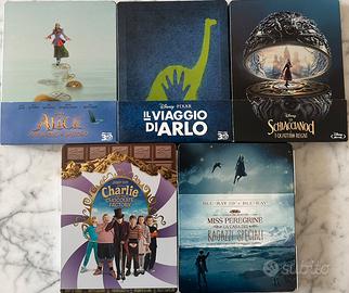 Bluray Disney in steelbook la fabbrica di cioccola