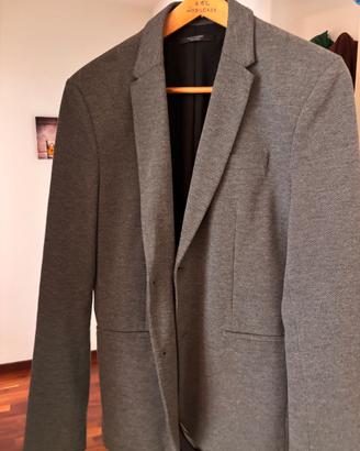 Blazer uomo grigio elegante invernale