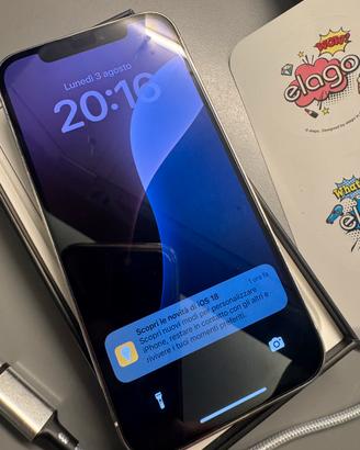 Iphone 12 pro 128gb bat 100% bianco perfetto