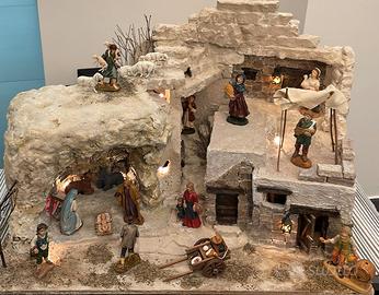 Presepe fatto a mano stile PALESTINESE