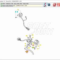 Leva frizione Yamaha FZR R 600 3LN839120000