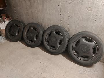 Set 4 ruote complete Opel Corsa 175/70 R14 Micheli