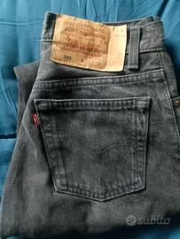 Jeans Levis Strauss 501 neri