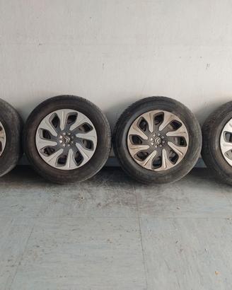 Cerchi originali Citroen C3 II serie con gomme