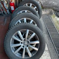 VW cerchi Merano con pneumatici invernali