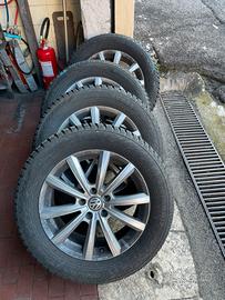 VW cerchi Merano con pneumatici invernali