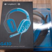 Cuffie con Microfono Gaming Logitech G430