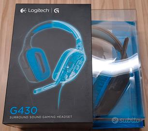 Cuffie con Microfono Gaming Logitech G430