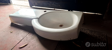 Lavandino lavabo per Van o camper in resina