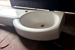 Lavandino lavabo per Van o camper in resina