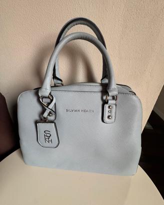 Silvian Heach - Borsa bauletto azzurro