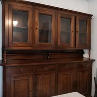 cristalliera napoletana in stile arte povera 