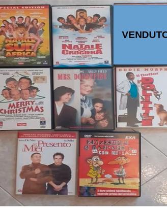 DVD NATALE E COMMEDIE -  Film Festivi e Divertenti