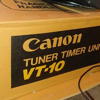 Canon Tuner Timer Unit VT 10 Sintonizzatore vintag