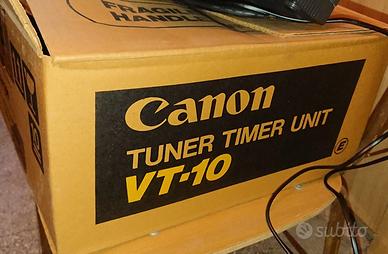 Canon Tuner Timer Unit VT 10 Sintonizzatore vintag