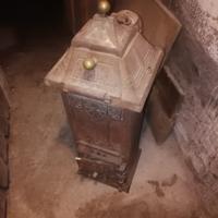 stufa legno antica