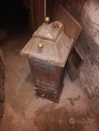 stufa legno antica
