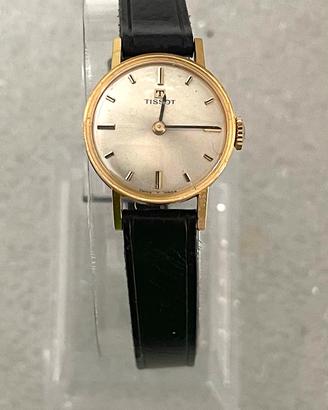 Tissot orologio donna placato oro vintage