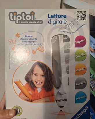 serie tip toi con puzzle e libri- con penna- ingle