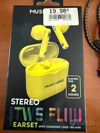 Cuffie bluetooth Music Hero TWS nuove