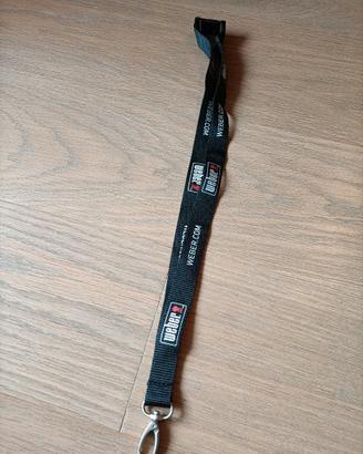 Lanyard Weber Barbecue - Cordino con gancio Weber