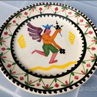 piatto Guerrieri Murano