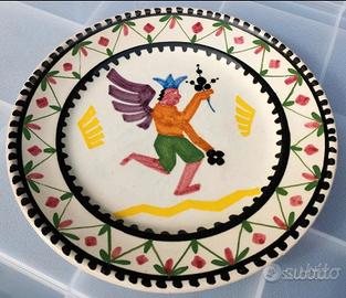 piatto Guerrieri Murano