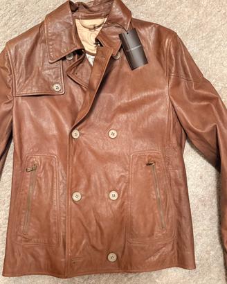 Giacca vera pelle TRU TRUSSARDI tg 50