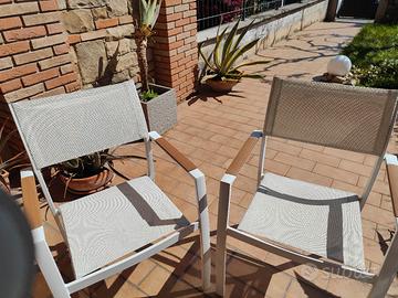 coppia sedie giardino 