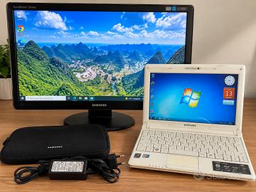 Samsung NP-N140 + Monitor Samsung 23" 2048x1152