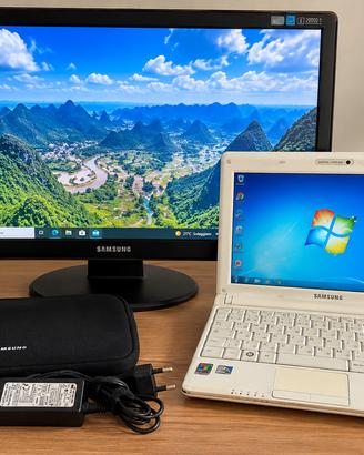 Samsung NP-N140 + Monitor Samsung 23" 2048x1152
