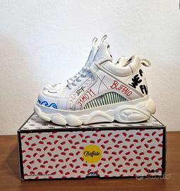 Sneakers Buffalo x J1mo71 limited,pelle,bianco,n42