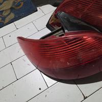fanali faro fari posteriore peugeot 206 
