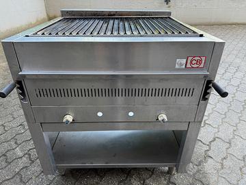 Griglia pietra lavica a gas