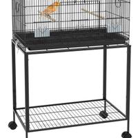 Nuova gabbia mai usata, PawHut con piedistallo