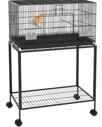 Nuova gabbia mai usata, PawHut con piedistallo