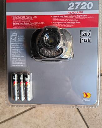 Lampada frontale Peli 2720