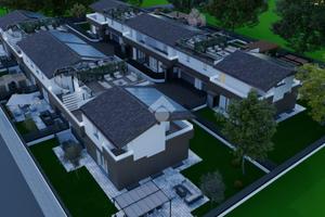 VILLA A SCHIERA A MONZA