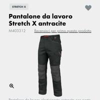 pantalone stretch X Wurth Modyf taglia 52