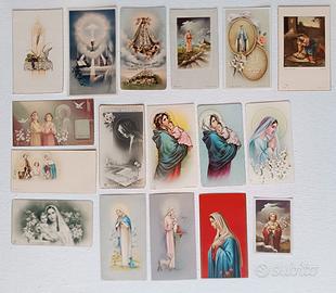 Lotto immaginette santini serie NB