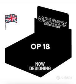 PREORDINE GARANTITO OP-18 Box ENG (Inglese) Nuovo