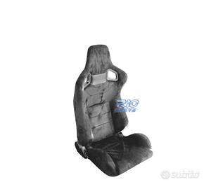 SEDILE SPORTIVO SEMI-BAQUET STILE RS IN ALCANTARA 