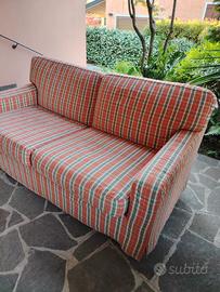 DIVANO SOFÀ ARTIGIANALE POLTRONA IN TESSUTO