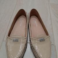 mocassini Armani Jeans da donna NUOVE beige nr 36