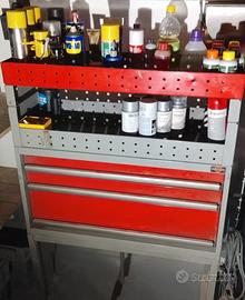 scaffali allestimento furgone